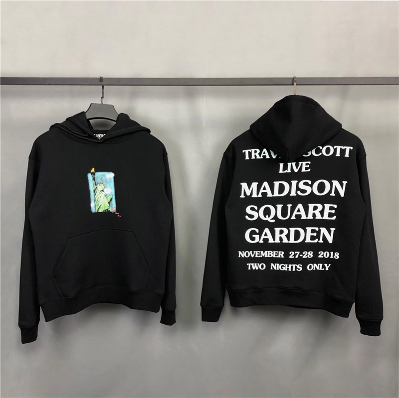 2021 New Fleece Travis Scott Tee Astroworld Hoodie Men Women Pullovers Statue of Liberty Hooded Sweatshirts Odag
2021 New Fleece Travis Scott Tee Astroworld Hoodie Men Women Pullovers Statue of Liberty Hooded Sweatshirts Odag