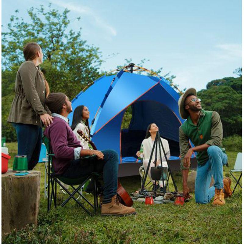 New Waterproof & Windproof Automatic Camping Tent 3-4 Person Family Tent Double Layer Protable Backpack For Hiking Travel
New Waterproof & Windproof Automatic Camping Tent 3-4 Person Family Tent Double Layer Protable Backpack For Hiking Travel