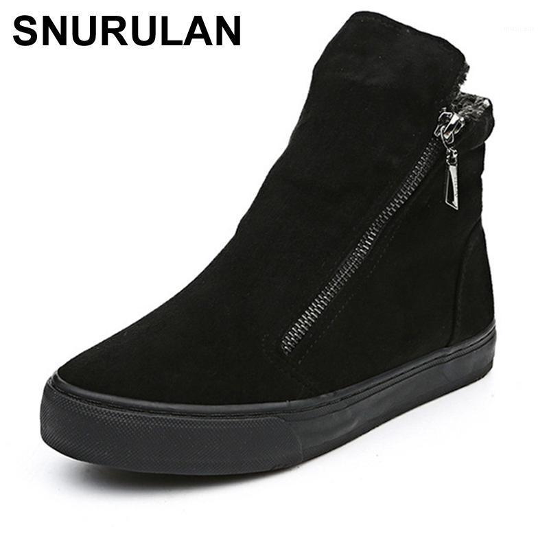 SNURULAN Women's Winter Shoes PU Leather Boots Brand Women Winter Shoes High Quality Ankle Boot With Platform E0041, Black
SNURULAN Women's Winter Shoes PU Leather Boots Brand Women Winter Shoes High Quality Ankle Boot With Platform E0041, Black