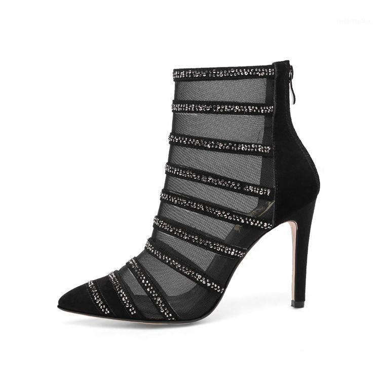 Sexy woman black lace pointed rhinestone mesh ankle boots black lace pointed toe rhinestones ankle boots woman dress1, As pic
Sexy woman black lace pointed rhinestone mesh ankle boots black lace pointed toe rhinestones ankle boots woman dress1, As pic