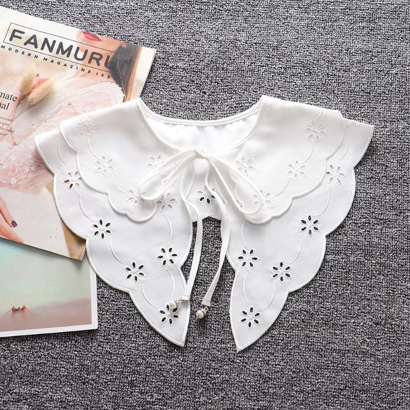 White Lapel Fake Collar for Women Floral Embroidery Korean False Collar Neck Shawl Wrap Detachable Lapel Shirt1
White Lapel Fake Collar for Women Floral Embroidery Korean False Collar Neck Shawl Wrap Detachable Lapel Shirt1