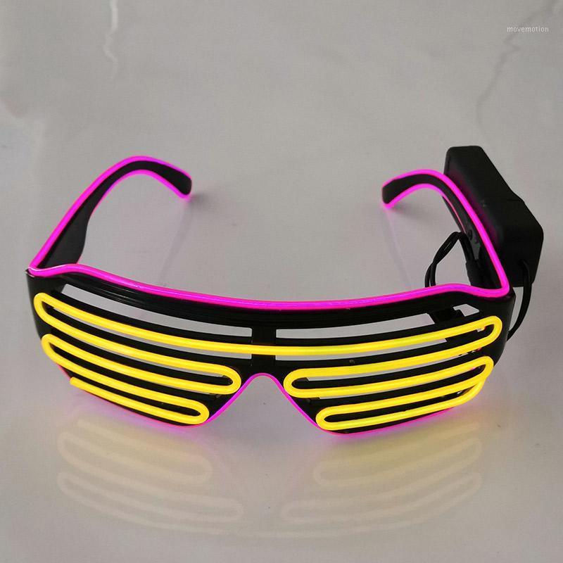 Luminous LED Glasses EL Wire Fashion Neon LED Cold Light Glasses For Dancing Party Bar Meeting Glow Rave Costume Party1
Luminous LED Glasses EL Wire Fashion Neon LED Cold Light Glasses For Dancing Party Bar Meeting Glow Rave Costume Party1