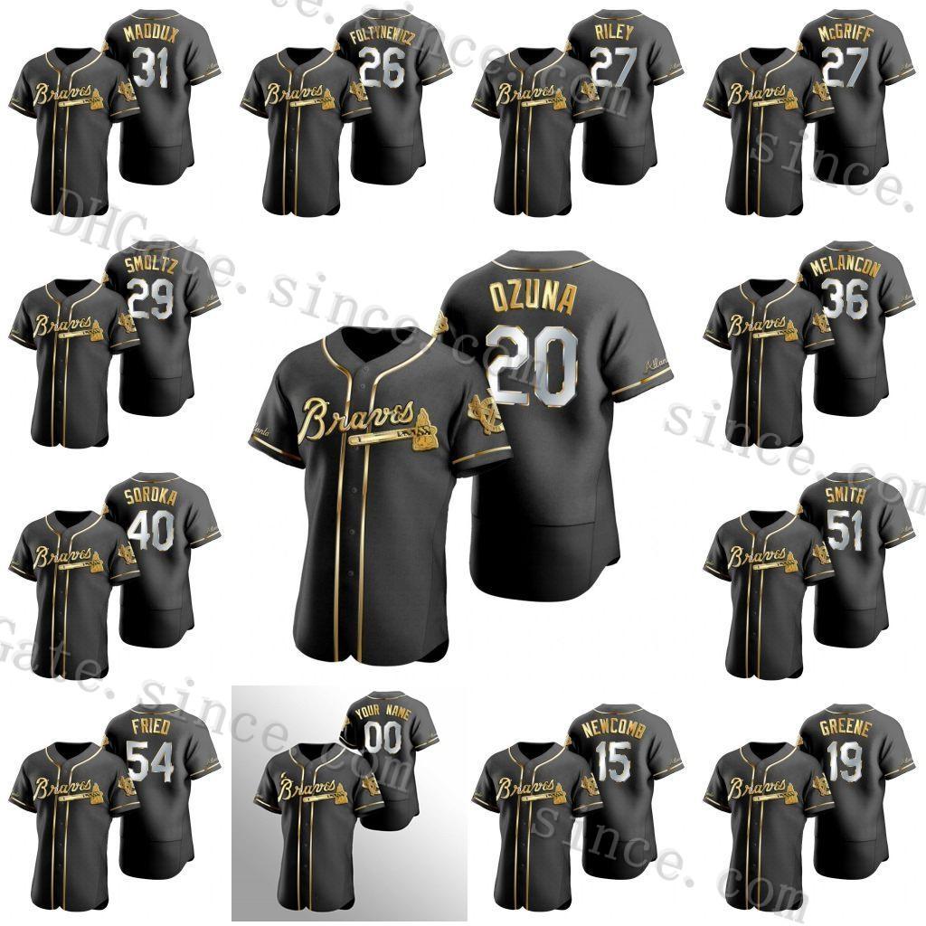 Womens 20 Marcell Ozuna Customize 2020-21 Black Golden Edition Jersey 13 Ronald Acuna Jr. Fred McGriff Melancon Soroka Smith Fried Jackson, Your name and number
Womens 20 Marcell Ozuna Customize 2020-21 Black Golden Edition Jersey 13 Ronald Acuna Jr. Fred McGriff Melancon Soroka Smith Fried Jackson, Your name and number