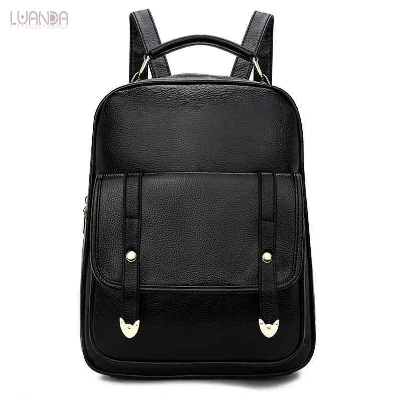 Fashion Backpack Women Leather Backpacks Teenager For Girls High Quality School Shoulder Bag Rucksack Brand Casual Knapsack, Bronze
Fashion Backpack Women Leather Backpacks Teenager For Girls High Quality School Shoulder Bag Rucksack Brand Casual Knapsack, Bronze