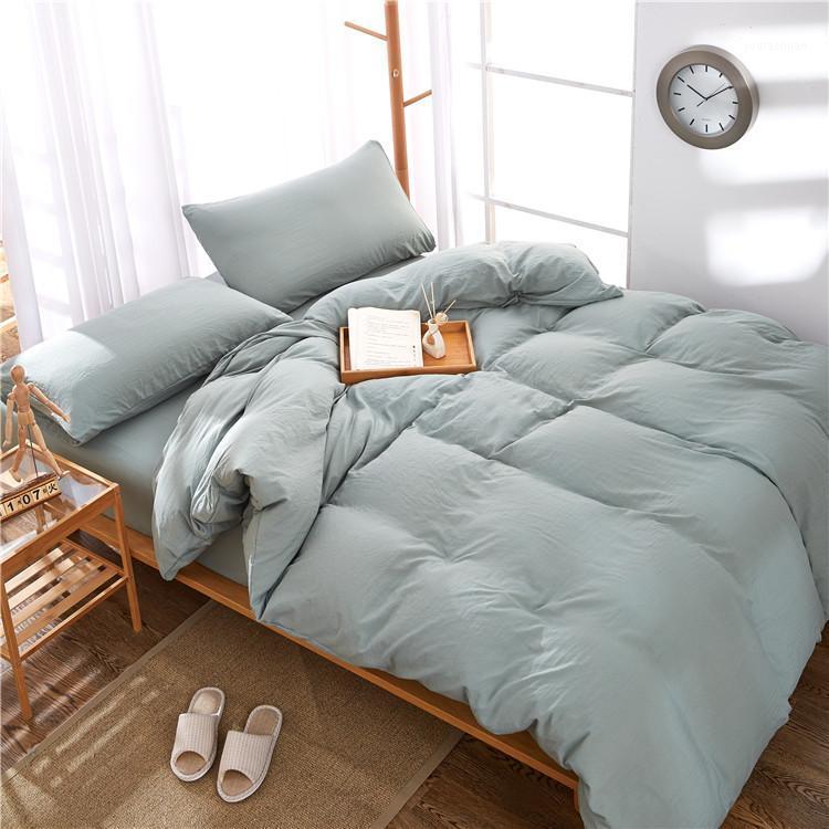 Washed cotton products, four-piece suit, pure cotton custom bedding, home textile, plain polyester fiber1, Color 2
Washed cotton products, four-piece suit, pure cotton custom bedding, home textile, plain polyester fiber1, Color 2