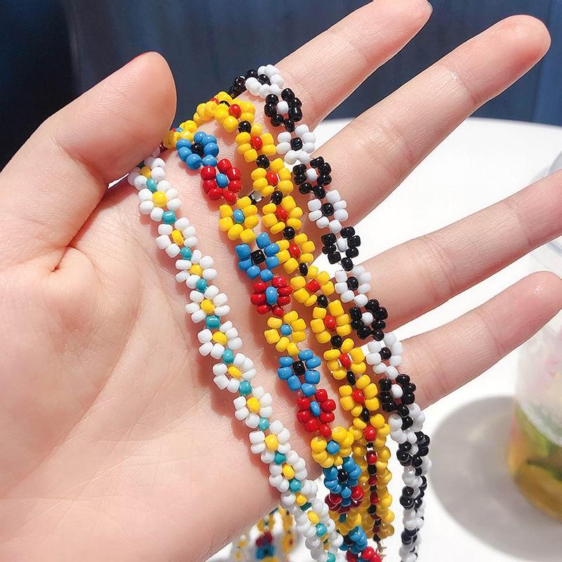 Bohemian GlassBead Beaded Flower Choker Necklace 2020 New Design Neckalces for Women Collares Jewelry Wholesale
Bohemian GlassBead Beaded Flower Choker Necklace 2020 New Design Neckalces for Women Collares Jewelry Wholesale