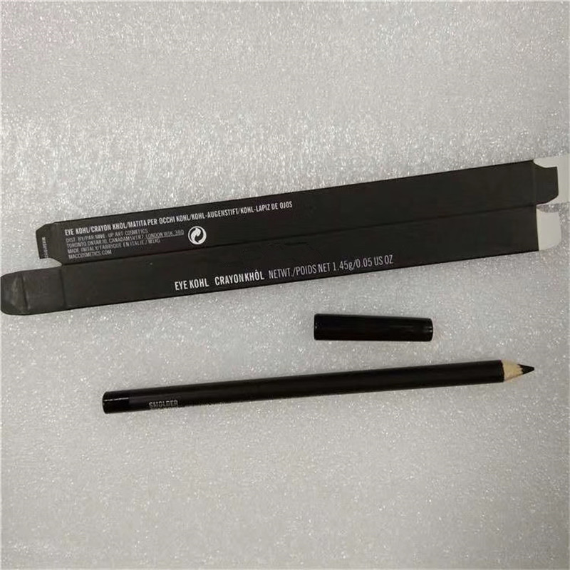 Eyes Makeup Kohl Crayon Eyeliner Pencil Natural Waterptoof Cool Black Eye liner Pen 1.45g, Black with logo
Eyes Makeup Kohl Crayon Eyeliner Pencil Natural Waterptoof Cool Black Eye liner Pen 1.45g, Black with logo