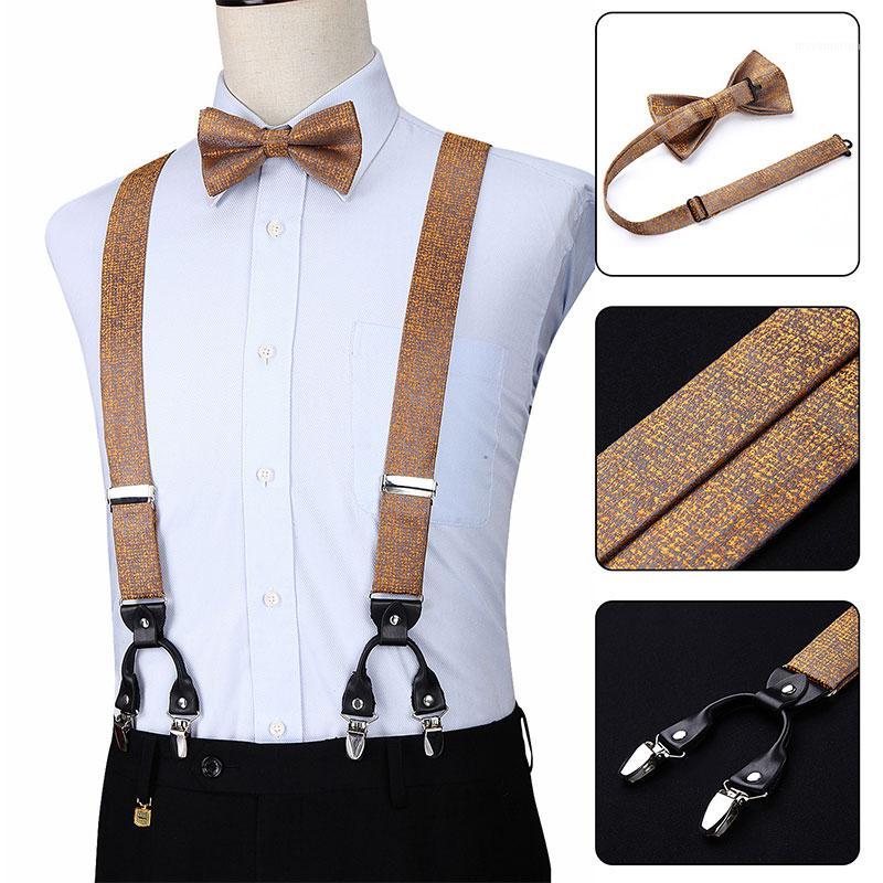 Pre Tied Bow tie And Pocket Square Set Party Wedding Checks Solid Fashion Various 6 Clips Suspender Adjustable Braces S051
Pre Tied Bow tie And Pocket Square Set Party Wedding Checks Solid Fashion Various 6 Clips Suspender Adjustable Braces S051
