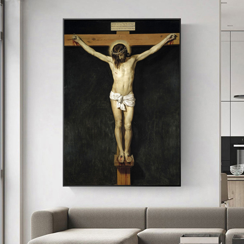 Canvas Posters Jesus Christ on The Cross Christian Paintings Wall Art Prints Modular Pictures Home Decoration For Living Room
Canvas Posters Jesus Christ on The Cross Christian Paintings Wall Art Prints Modular Pictures Home Decoration For Living Room