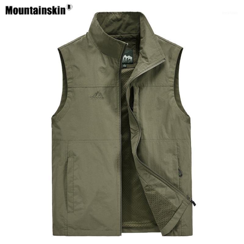Mountainskin Men's Hiking Sleeveless Breathable 7XL Vests Spring Outdoor Sports Photography Travels Photography Waistcoat VA8061, Black jakcet
Mountainskin Men's Hiking Sleeveless Breathable 7XL Vests Spring Outdoor Sports Photography Travels Photography Waistcoat VA8061, Black jakcet