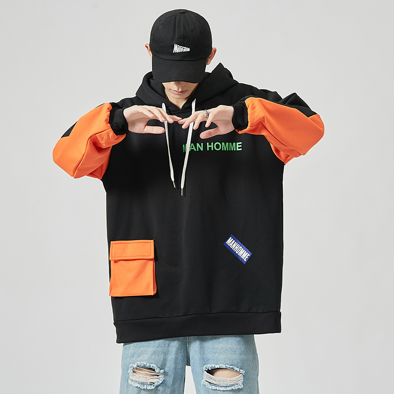 Oversized Mens Hoodies Men 2020 Autumn patchwork Casual Sweatshirt Japanese Streetwear Blue Hoodie Men Sweatshirts kg-53, White 
Oversized Mens Hoodies Men 2020 Autumn patchwork Casual Sweatshirt Japanese Streetwear Blue Hoodie Men Sweatshirts kg-53, White