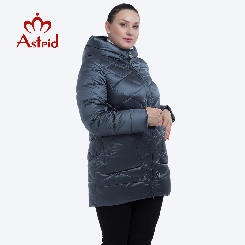 Astrid thick winter jacket women windproof warm Hooded winter jacket highquality cotton winter coat women FR2229 201019