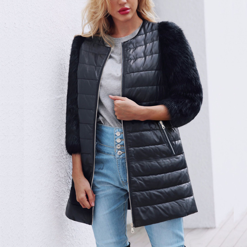 Winter Jacket Women Fashion Vintage Down Coat Female Cheap Long Slim Solid Color Female Jackets Zip Fur Collar Women Down Jacket 201019