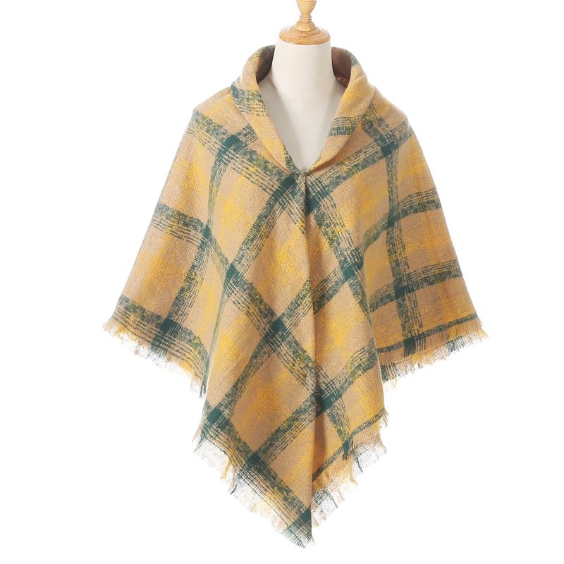 Women Winter Scarf Knitted Cashmere Shawl Lady Plaid Wraps Square Warm Blanket Poncho Scarves Female Bufanda Stole
Women Winter Scarf Knitted Cashmere Shawl Lady Plaid Wraps Square Warm Blanket Poncho Scarves Female Bufanda Stole
