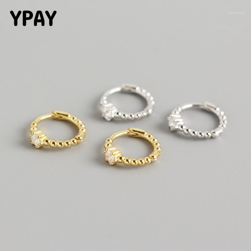 YPAY 100% Genuine 925 Sterling Silver Earrings for Women Europe INS Round Beads Zircon Circle Hoop Earring Fine Jewelry YME7241
YPAY 100% Genuine 925 Sterling Silver Earrings for Women Europe INS Round Beads Zircon Circle Hoop Earring Fine Jewelry YME7241