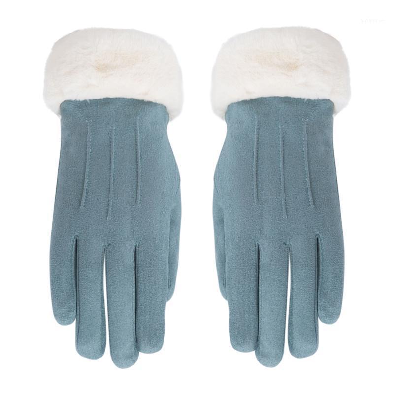 Women Plus Thick Velvet Plush Wrist Simple Suede Leather Touch Screen Driving Gloves Winter Female Warm Sport Cycling Mitten1
Women Plus Thick Velvet Plush Wrist Simple Suede Leather Touch Screen Driving Gloves Winter Female Warm Sport Cycling Mitten1