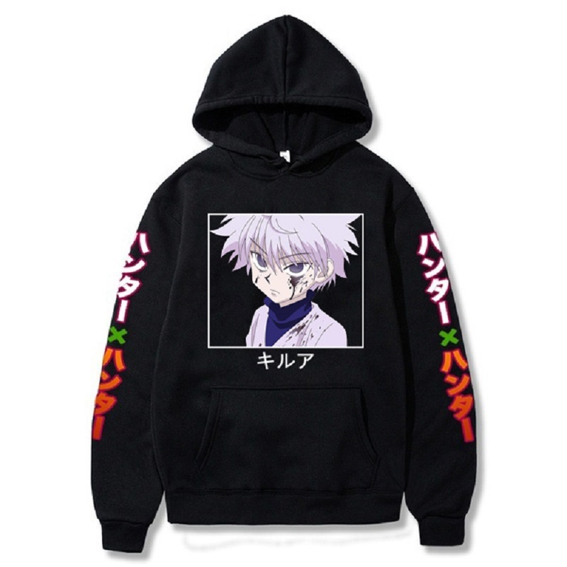 2020 Anime Hunter X Hunter Killua Leorio Kurapika Gon Hisoka Pullover Hoodie Streetswear Tops C0929, Black
2020 Anime Hunter X Hunter Killua Leorio Kurapika Gon Hisoka Pullover Hoodie Streetswear Tops C0929, Black