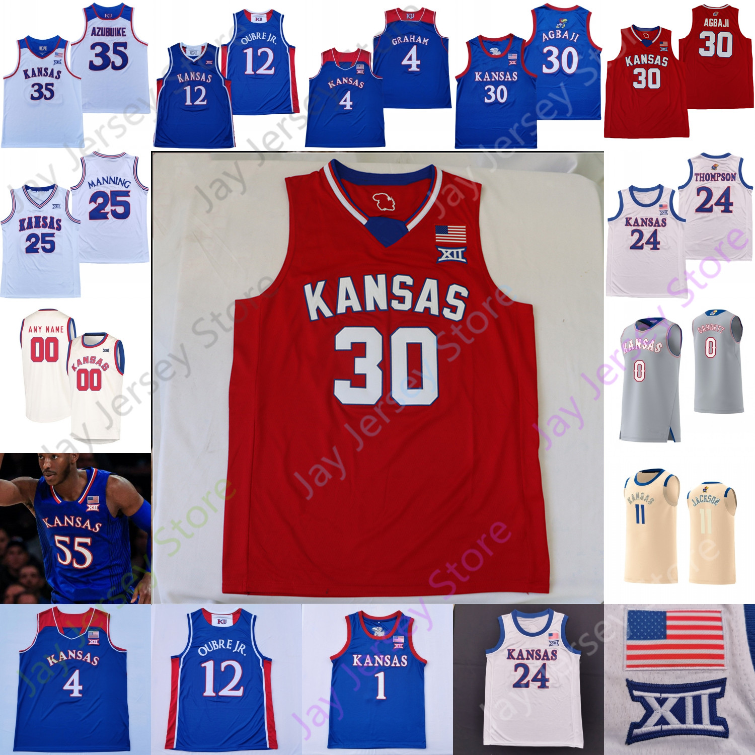2022 Final Four 4 Kansas Jayhawks Basketball Jersey NCAA College Ochai Agbaji McCormack Wilson Harris Braun Lightfoot Remy Martin Zach Clemence Jalen Coleman-Lands, 2021 blue
2022 Final Four 4 Kansas Jayhawks Basketball Jersey NCAA College Ochai Agbaji McCormack Wilson Harris Braun Lightfoot Remy Martin Zach Clemence Jalen Coleman-Lands, 2021 blue