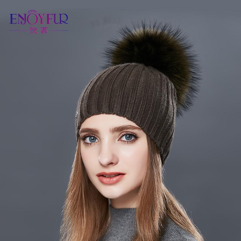 ENJOYFUR Fashion Vertical Stripes Winter Hats For Women Cashmere Knitted Hat Female High Quality Fur Pom Pom Autumn Warm Beanie, 08
ENJOYFUR Fashion Vertical Stripes Winter Hats For Women Cashmere Knitted Hat Female High Quality Fur Pom Pom Autumn Warm Beanie, 08
