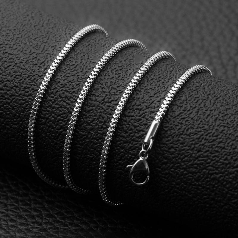 Simple 1.7mm Milan Chain Necklaces For Women Fashion Jewelry Free Shiping Items Wholesale Stainless Steel Choker Bijoux Femme
Simple 1.7mm Milan Chain Necklaces For Women Fashion Jewelry Free Shiping Items Wholesale Stainless Steel Choker Bijoux Femme