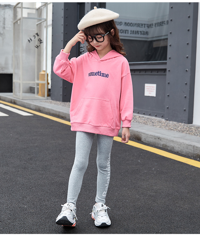 Children Clothing 2020 Autumn Winter Teens Girls Clothes Hoodies+Pants Outfit Kids Sports Suit For Girls Clothing Sets 12 YearsX1019
