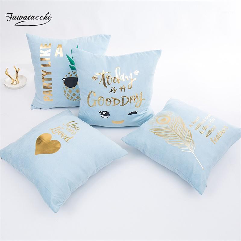 Fuwatacchi Gold Stamping Cushion Covers Blue Pink Feather Heart Pillow Case For Home Chair Sofa Decoration Square Pillowcases1, Pc04805
Fuwatacchi Gold Stamping Cushion Covers Blue Pink Feather Heart Pillow Case For Home Chair Sofa Decoration Square Pillowcases1, Pc04805
