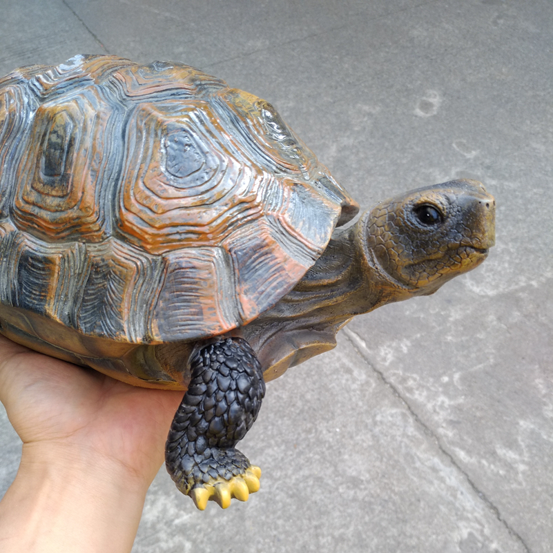 Resin simulation turtle tortoise animal ornaments garden garden pool garden decoration home furnishings A313 T200709