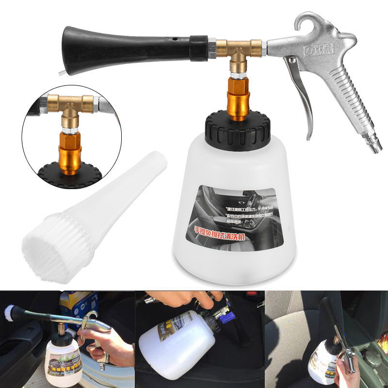 2020 Quality Air Pulse High Pressure Car Cleaning Gun Surface Interior Exterior Tornado Tool Free Shipping New Arrive