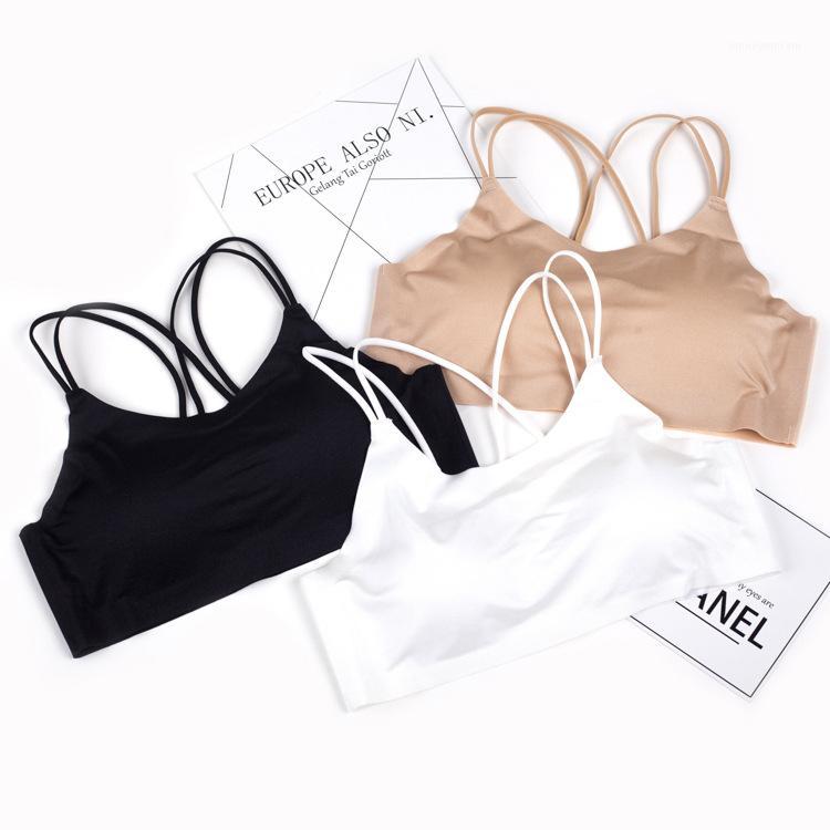 Linbaiway Ice Silk Bra Women Underwear Seamless Sexy Lingerie Women Brassiere Tube Top strapless Push up Crop Tops Bralette1, Black
Linbaiway Ice Silk Bra Women Underwear Seamless Sexy Lingerie Women Brassiere Tube Top strapless Push up Crop Tops Bralette1, Black