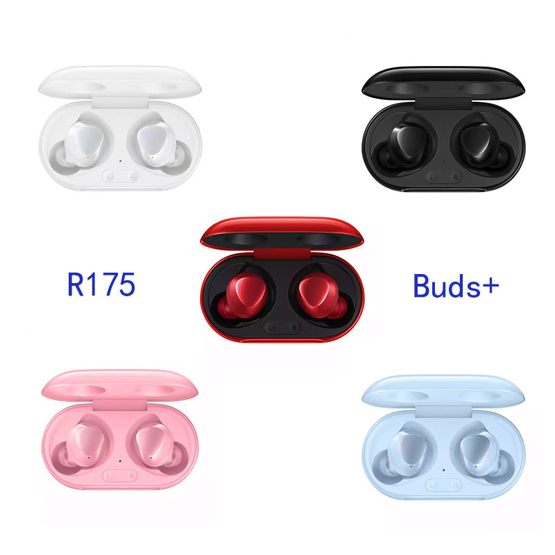 New 2020 TWS R175 Buds + Plus Bluetooth wireless earphones with 8D sound waterproof touch wireless charging sports earphones Q0109
New 2020 TWS R175 Buds + Plus Bluetooth wireless earphones with 8D sound waterproof touch wireless charging sports earphones Q0109