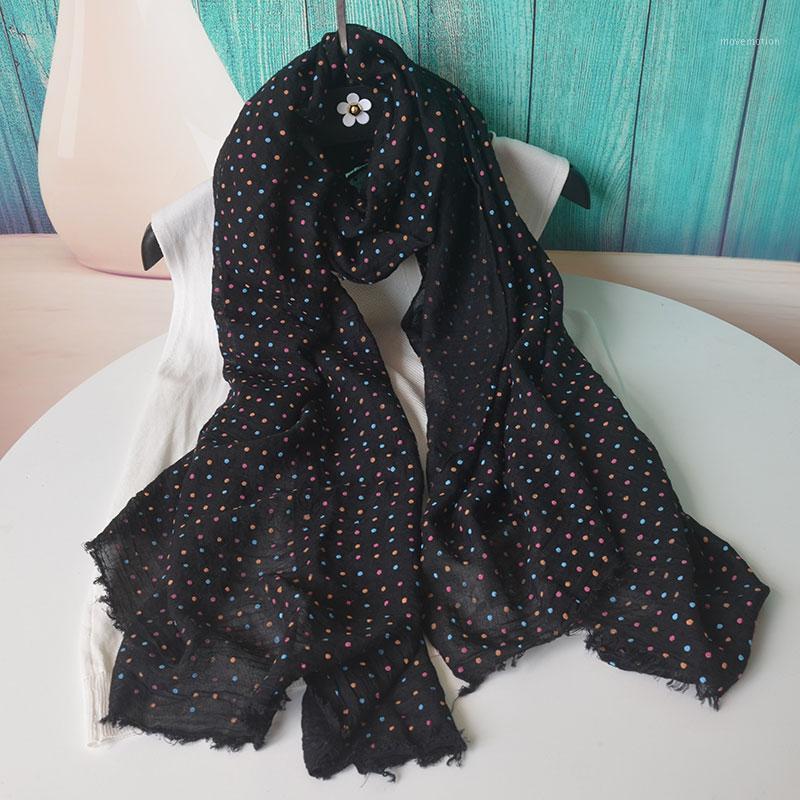Foulard Femme Musulman Soft Cotton Scarf Women Hhijab Large Scarf Shawl Dot High Quality Wraps Black Designer Scarve1
Foulard Femme Musulman Soft Cotton Scarf Women Hhijab Large Scarf Shawl Dot High Quality Wraps Black Designer Scarve1