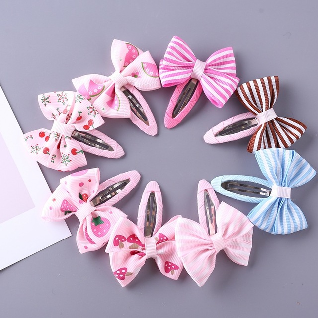 Cute Children Girls Printing Stripe Bowknot Hairpin Hairgrip Hairclips Hair Clip Grip Pin Barrette Ornament Hair Accessories
Cute Children Girls Printing Stripe Bowknot Hairpin Hairgrip Hairclips Hair Clip Grip Pin Barrette Ornament Hair Accessories