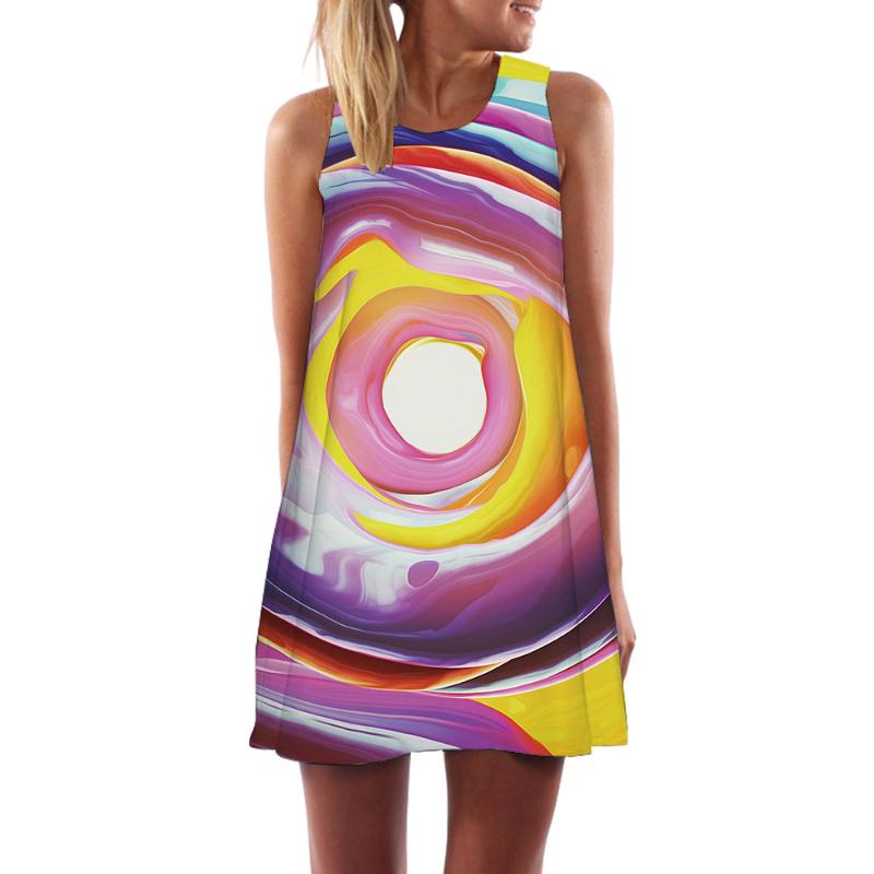 KYKU Brand Dress Women Vortex Short Graffiti Party Art Vestido Sexy Cartoon Boho Womens Clothing Summer, Wlq-0522
KYKU Brand Dress Women Vortex Short Graffiti Party Art Vestido Sexy Cartoon Boho Womens Clothing Summer, Wlq-0522