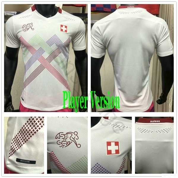 Player Version 2020 New Switzerland Soccer Jersey SEFEROVIC SHAQIRI EMBOLO BEHRAMI FREULER Customize 20 21 Suisse White Football Shirt, Black;yellow
Player Version 2020 New Switzerland Soccer Jersey SEFEROVIC SHAQIRI EMBOLO BEHRAMI FREULER Customize 20 21 Suisse White Football Shirt, Black;yellow