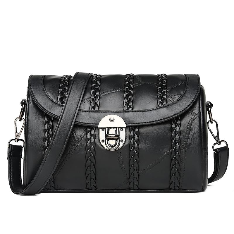 Korean version of new women's handbag one shoulder straddle women's Bag Mini small square bag, Black
Korean version of new women's handbag one shoulder straddle women's Bag Mini small square bag, Black