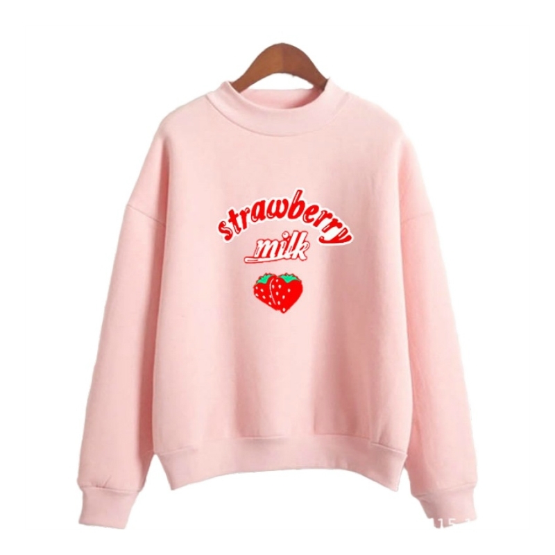 Harajuku Kawaii Strawberry Hoodie Sweatshirt Women Korean Fashion Kpop Street Style Sweatshirts Schoolgirl Streetwear 201202, Dark blue
Harajuku Kawaii Strawberry Hoodie Sweatshirt Women Korean Fashion Kpop Street Style Sweatshirts Schoolgirl Streetwear 201202, Dark blue