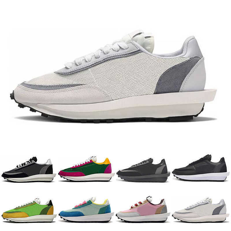 Waffle men women running shoes LD x sacais sports trainers pine green yellow multi summit white black nylon mens sneakers
Waffle men women running shoes LD x sacais sports trainers pine green yellow multi summit white black nylon mens sneakers