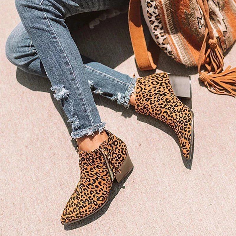 Women Pointed Toe Ankle Boots Woman Leopards Mid Heels Female Casual Snake Pattern Ladies Zip Pumps Women's Shoes Plus Size 431, Black
Women Pointed Toe Ankle Boots Woman Leopards Mid Heels Female Casual Snake Pattern Ladies Zip Pumps Women's Shoes Plus Size 431, Black