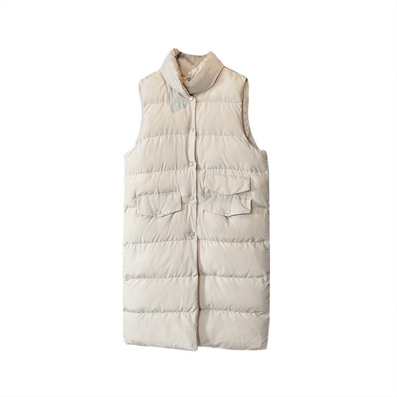 2020 Women Winter Vest Coat Stand Collar Women Long Vest Warm Tops Chaleco Mujer Gilet Casaco Feminino #T2G, Beige
2020 Women Winter Vest Coat Stand Collar Women Long Vest Warm Tops Chaleco Mujer Gilet Casaco Feminino #T2G, Beige
