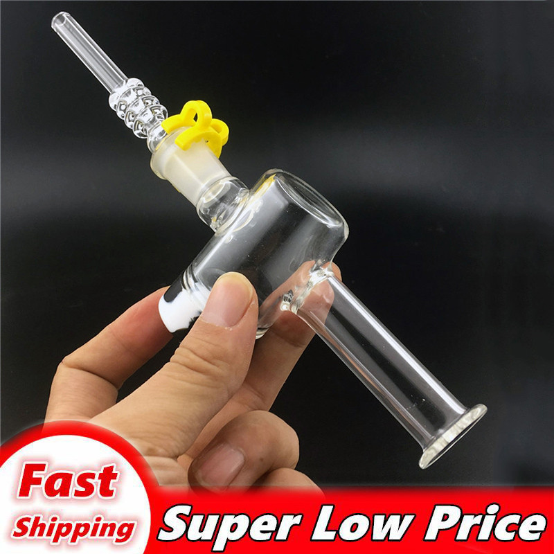 Glass Collector Kits with 14mm 18mm Quartz nail Tips Keck Clip Silicone Container Reclaimer hand Collector bong for Smoking
Glass Collector Kits with 14mm 18mm Quartz nail Tips Keck Clip Silicone Container Reclaimer hand Collector bong for Smoking