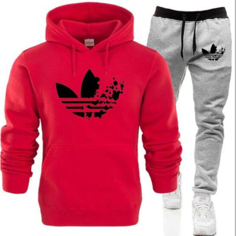 Fashion AD Fashions Designer Tracksuit Spring Autumn Casual Unisex Brand Sportswear Tracksuits High Quality Hoodies Mens Clothing, White flowers red+light gray
Fashion AD Fashions Designer Tracksuit Spring Autumn Casual Unisex Brand Sportswear Tracksuits High Quality Hoodies Mens Clothing, White flowers red+light gray