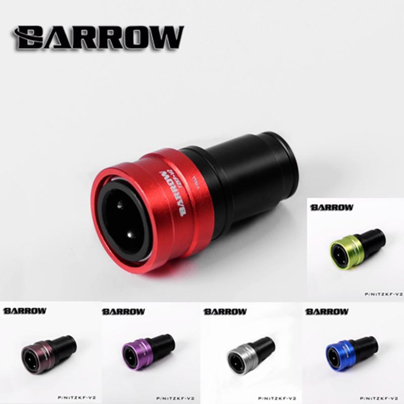 Barrow TZKF-V2 Black Silver water cooling fittings sealing quick coupling female connector1
Barrow TZKF-V2 Black Silver water cooling fittings sealing quick coupling female connector1