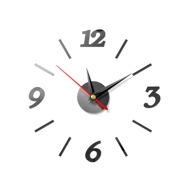 Home Decor Silent Sweeping Office Pointer Digital Large Modern Mirror Surface Wall Clock DIY Battery Powered Bedroom 3D Stickers
Home Decor Silent Sweeping Office Pointer Digital Large Modern Mirror Surface Wall Clock DIY Battery Powered Bedroom 3D Stickers