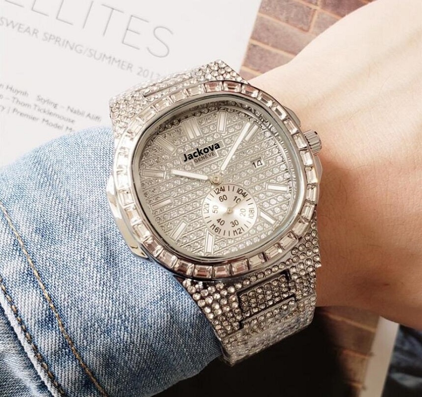 Best Quality Men's Small Dial Work square designer full rhinestone steel strap diamond sapphire automatic fashion men's waterproof watch, As pic
Best Quality Men's Small Dial Work square designer full rhinestone steel strap diamond sapphire automatic fashion men's waterproof watch, As pic