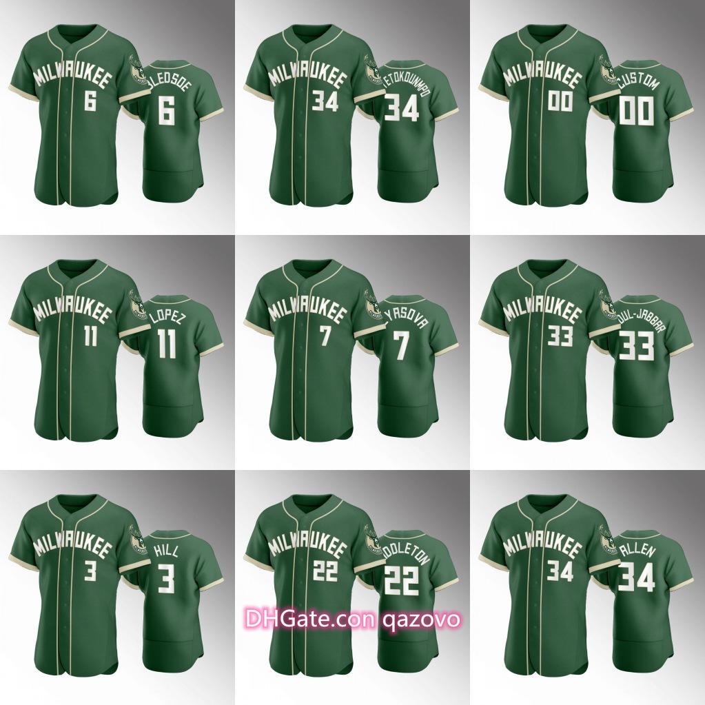 MilwaukeeBucksMen GiannisAntetokounmpo KhrisMiddleton Kyle Custom Ray AllenNBA X Crossover Women Youth Baseball Jersey, Blue;black
MilwaukeeBucksMen GiannisAntetokounmpo KhrisMiddleton Kyle Custom Ray AllenNBA X Crossover Women Youth Baseball Jersey, Blue;black
