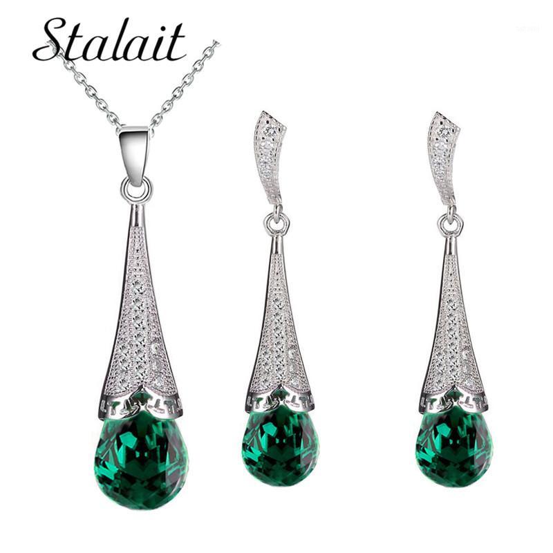 Long Full Rhinestones Water Drop Crystal Stud Earrings Pendant Necklace Jewelry Set For Women Bridal Wedding Christmas Gift1, As pic
Long Full Rhinestones Water Drop Crystal Stud Earrings Pendant Necklace Jewelry Set For Women Bridal Wedding Christmas Gift1, As pic