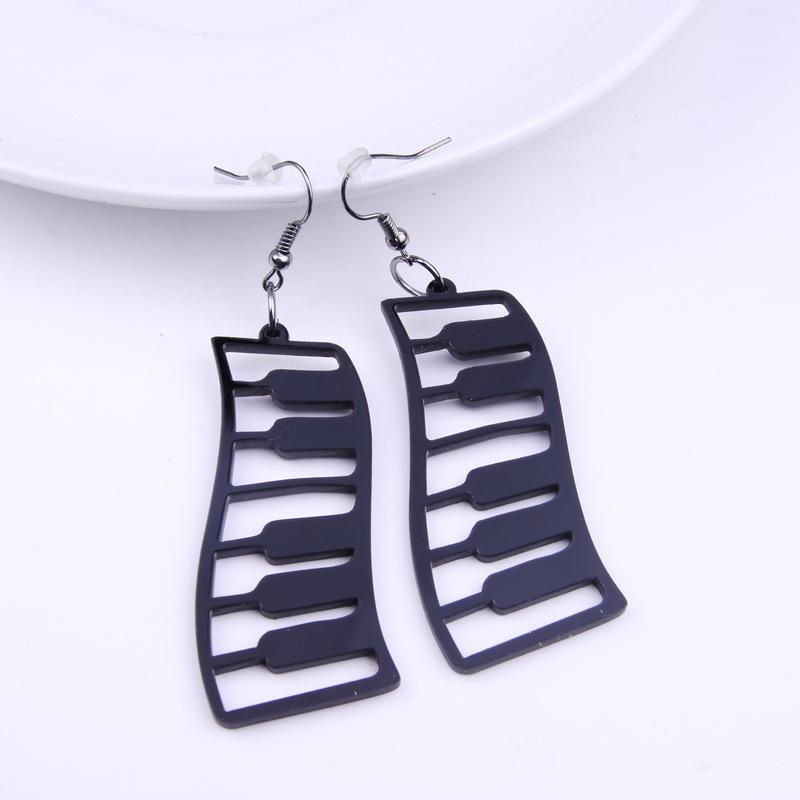 Dangle & Chandelier Exaggerated Black Piano Keys Acrylic Drop Earrings Irregular Hollow Out Geometric Long Tassel Simple Christmas Gifts
Dangle & Chandelier Exaggerated Black Piano Keys Acrylic Drop Earrings Irregular Hollow Out Geometric Long Tassel Simple Christmas Gifts
