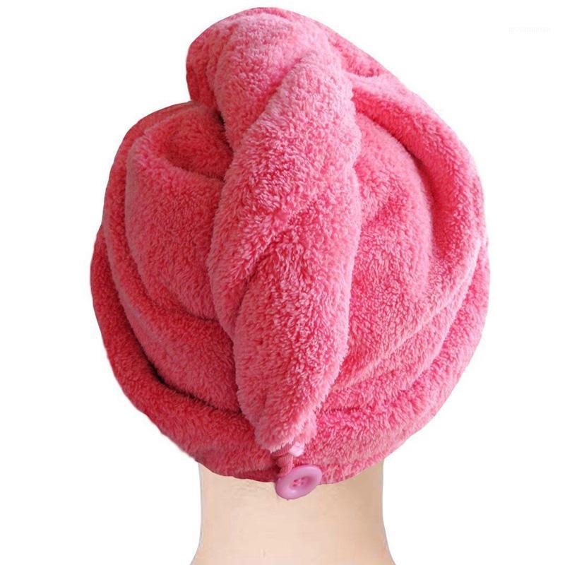 Blue Coral Velvet Dry Hair Bath Towel Microfiber Quick Drying Turban Super Absorbent Women Hair Cap Wrap with Button thicken1, Green
Blue Coral Velvet Dry Hair Bath Towel Microfiber Quick Drying Turban Super Absorbent Women Hair Cap Wrap with Button thicken1, Green