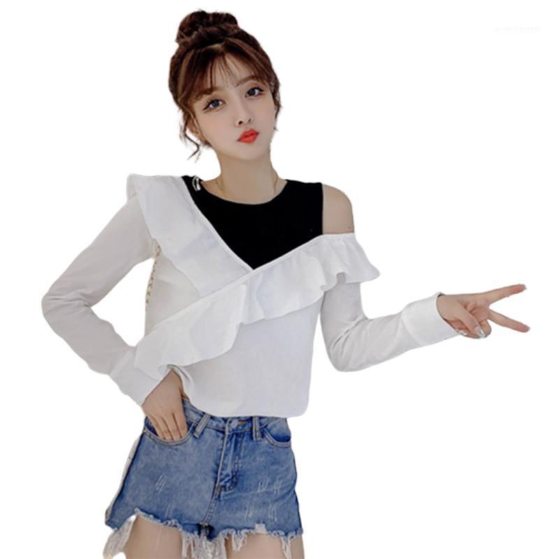 Spring summer long sleeve shirt women fashion woman blouses sexy off shoulder top Ruffles women blouse shirts clothing female1, White
Spring summer long sleeve shirt women fashion woman blouses sexy off shoulder top Ruffles women blouse shirts clothing female1, White