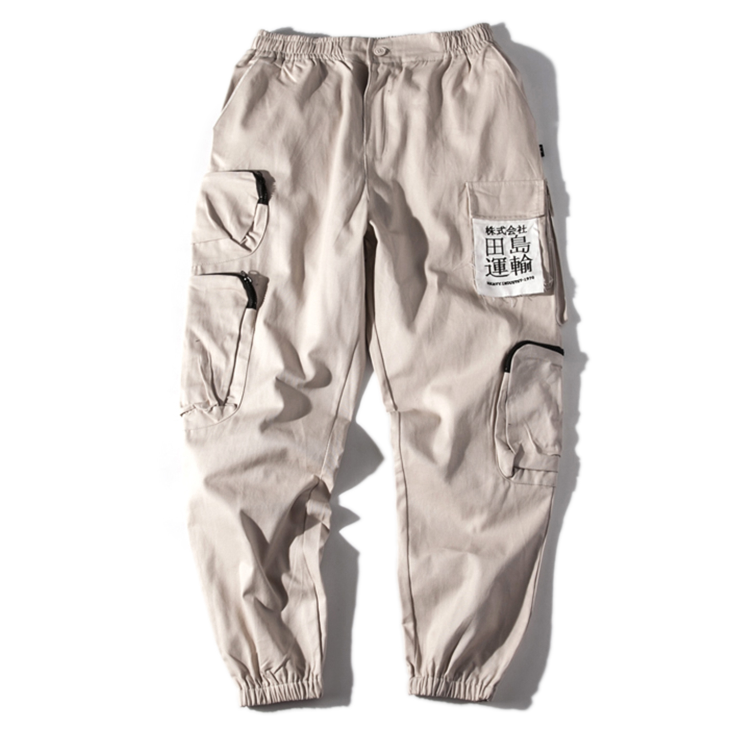 11 BYBB'S DARK Multi Pockets Hip Hop Harem Cargo Pants Men Harajuku Casual Streetwear Sweatpants Joggers Elastic Waist Trousers 201118